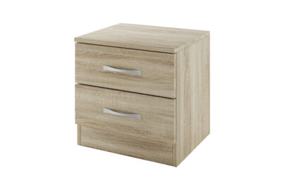 Κομοδίνο 3055 Ξύλινο Oak Sonoma-Oak Sonoma με 2 συρτάρια 40x35,5x41εκ.